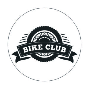 Adhesivo Club de motos Bike Club.