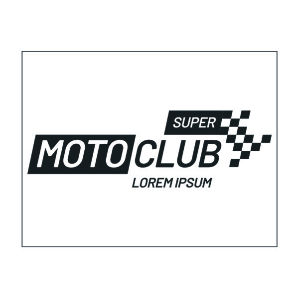 Adhesivo Club de motos Super Moto Club.