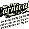 Adhesivo letras Carnival.